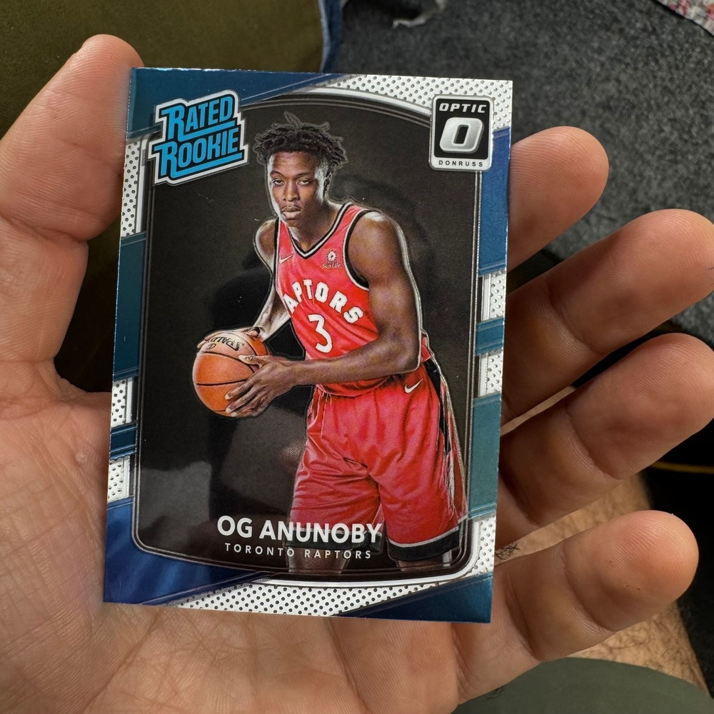 Panini Trading Card OG Anunoby OS 2017-18 Donruss Optic Rated Rookie No. 178 NBA